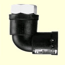 FRIAFIT® переходник-отвод для соединения труб ПЭ-ВП/стальь, типа WUSTM90º