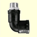 FRIAFIT® переходник-отвод для соединения труб ПЭ-ВП/латунь, типа WUSTN90º